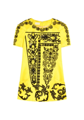 DRIES VAN NOTEN embroidered top - Yellow