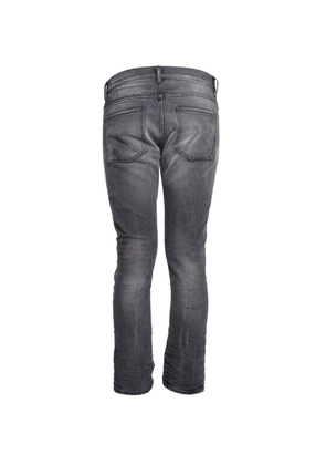 White Mountaineering belt-loop pocket jeans - Black