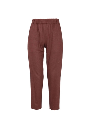 Alysi pockets straight trousers - Brown