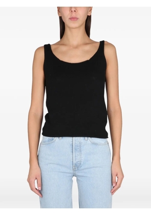 ASPESI scoop-neck top - Black