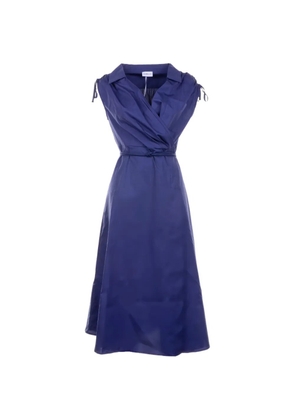 Marella Riviera wrap tie dress - Blue