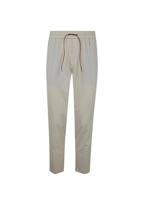 DEVORE INCIPIT drawstring trousers - Neutrals