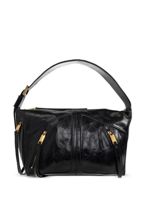 AllSaints Jean Rey leather shoulder bag - Black