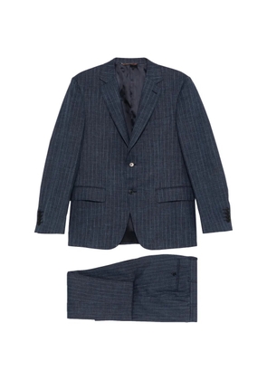 Canali pinstripe two-piece suit - Blue