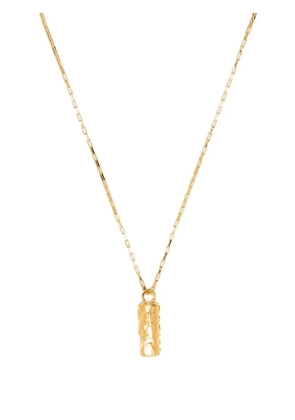 Alighieri Amore chain-link pendant necklace - Gold