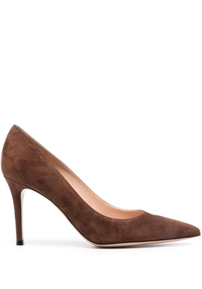 Gianvito Rossi Gianvito suede pumps - Brown