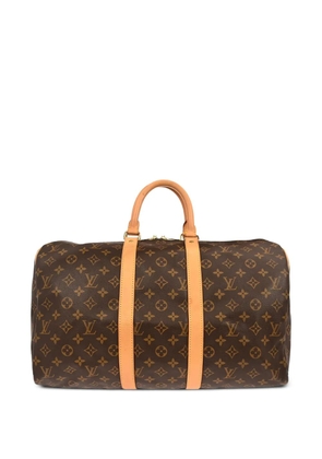 Louis Vuitton Pre-Owned 2003 monogram Keepall 45 duffle bag - Brown