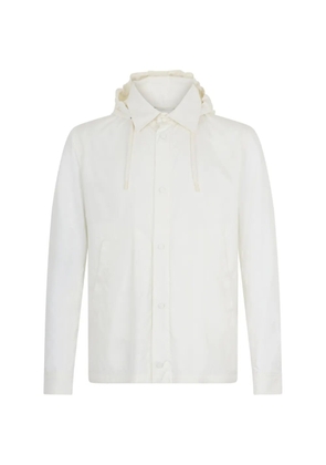 Herno hooded shirt jacket - Neutrals