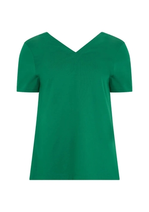 Herno V-neck short-sleeve T-shirt - Green