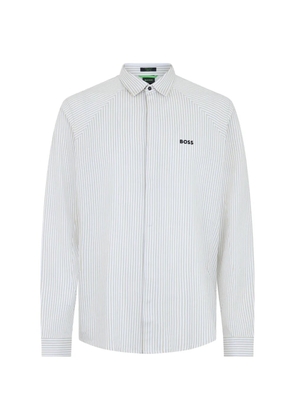 BOSS striped shirt - White
