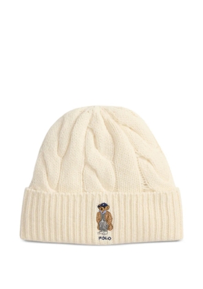 Polo Ralph Lauren cable-knit beanie - Neutrals