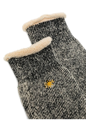 Anonymous Ism x GOHEMP ribbed socks - Black