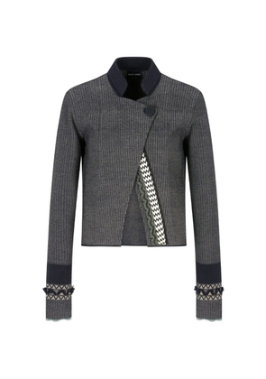 Giorgio Armani button patterned jacket - Grey