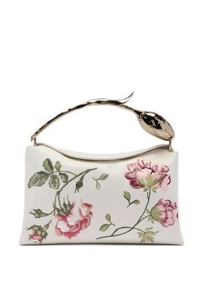 ERDEM midi Bloom tote bag - White