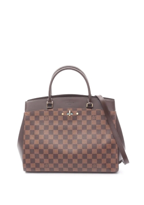 Louis Vuitton Pre-Owned 2014 Damier Ebene Rivoli MM satchel - Brown