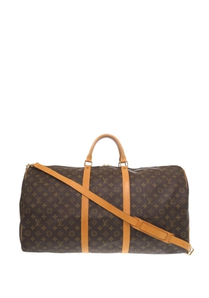 Louis Vuitton Pre-Owned 1996 Monogram Keepall Bandouliere 60 travel bag - Brown