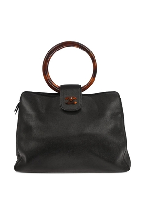 CHANEL Pre-Owned 1998 leather handbag - Black