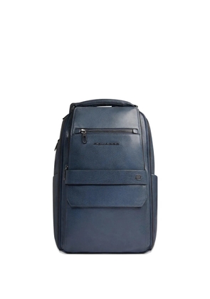 PIQUADRO zip detail backpack - Blue