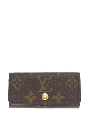 Louis Vuitton Pre-Owned 2021-2024 Monogram 4 key holder - Brown