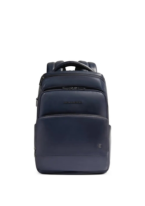 PIQUADRO zip-fastening backpack - Blue