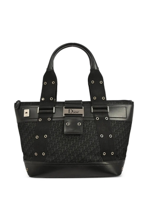 Christian Dior Pre-Owned 2002 rivet canvas tote bag - Black