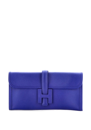 Hermès Pre-Owned Jige Elan Epsom 29 clutch bag - Blue