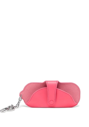 Maison Margiela leather sunglasses case - Pink