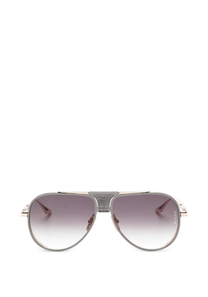 Dita Eyewear pilot clip sunglasses - Silver