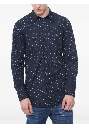 DSQUARED2 patterned floral shirt - Blue