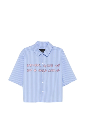 ALIS striped short sleeve shirt - Blue