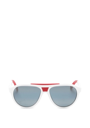 Vuarnet browline sunglasses - White