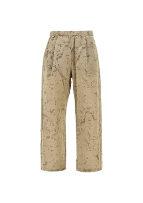 Herno patterned trousers - Neutrals
