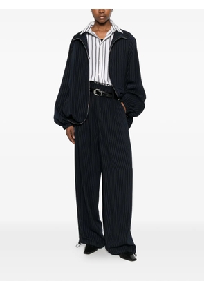 The Frankie Shop Oakdale pinstripe trousers - Black