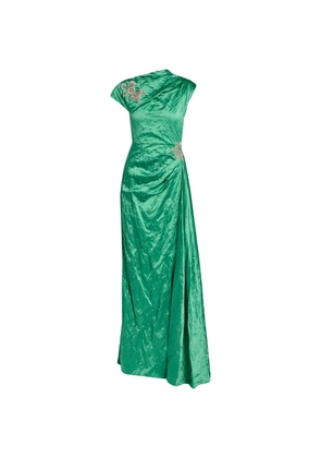 ERDEM embellished maxi dress - Green