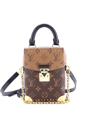 Louis Vuitton Pre-Owned Camera Box NM Handbag Studded Reverse Monogram Canvas crossbody bag - Brown