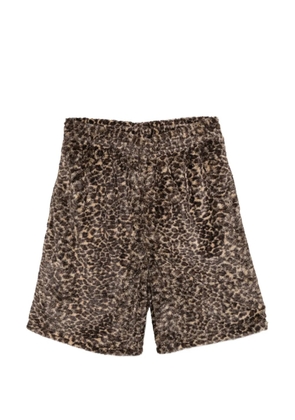Stüssy leopard-print shorts - Neutrals