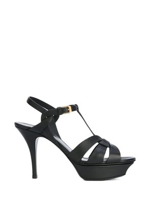 Saint Laurent Tribute leather sandals - Black