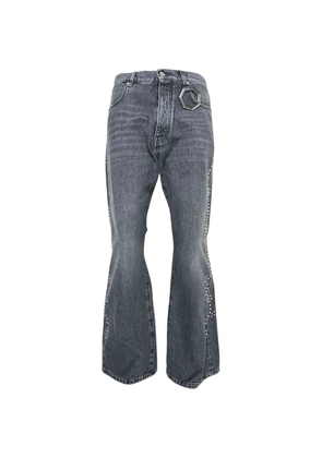 Alchemist studded bell-bottom jeans - Grey