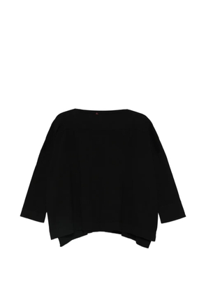 Daniela Gregis three-quarter-sleeve blouse - Black