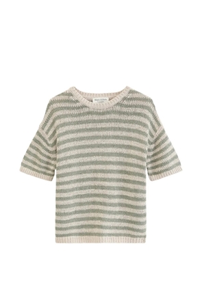 Marc O'Polo striped short-sleeve knit T-shirt - Green