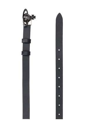 Vivienne Westwood Orb-buckle belt - Black