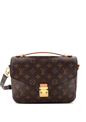 Louis Vuitton Pre-Owned Pochette Metis Monogram Canvas crossbody bag - Brown