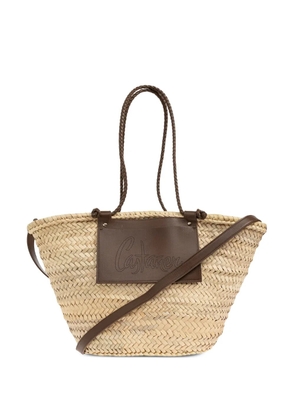 Castañer raffia tote bag - Neutrals