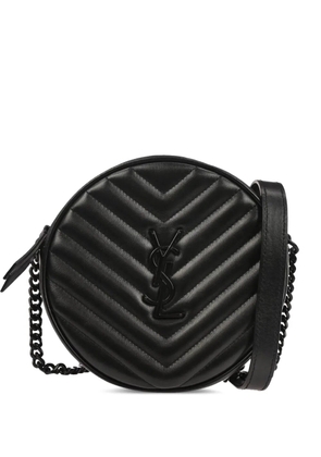 Saint Laurent Pre-Owned 2019 Vinyle crossbody bag - Black