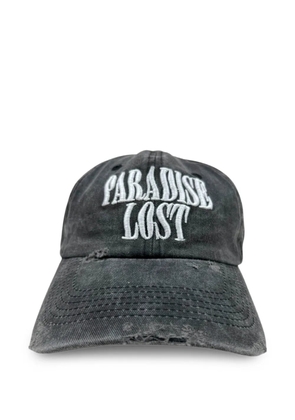 Alchemist embroidered faded paradise lost hat - Grey