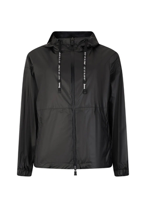 Herno hood zip-fastening jacket - Black