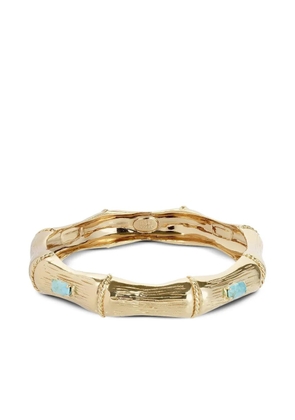 Gas Bijoux bamboo turquoise bracelet - Gold