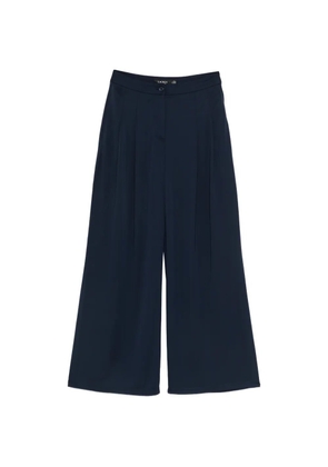 Lauren Ralph Lauren dart-detail trousers - Blue