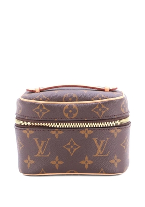 Louis Vuitton Pre-Owned Nice Vanity Case Monogram Canvas Nano pouch - Brown