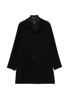 Herno single-breasted padded coat - Black